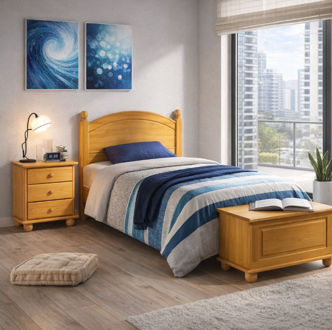 1512-ALT  Cabecero y mesita